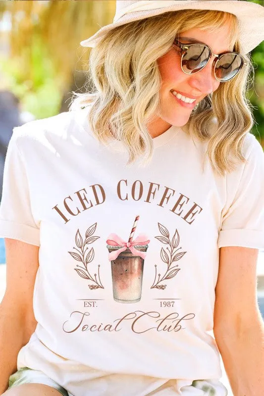 Iced Coffee Social Club Graphic T Shirts