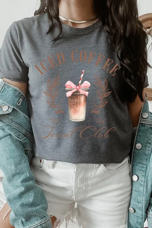 Iced Coffee Social Club Graphic T Shirts