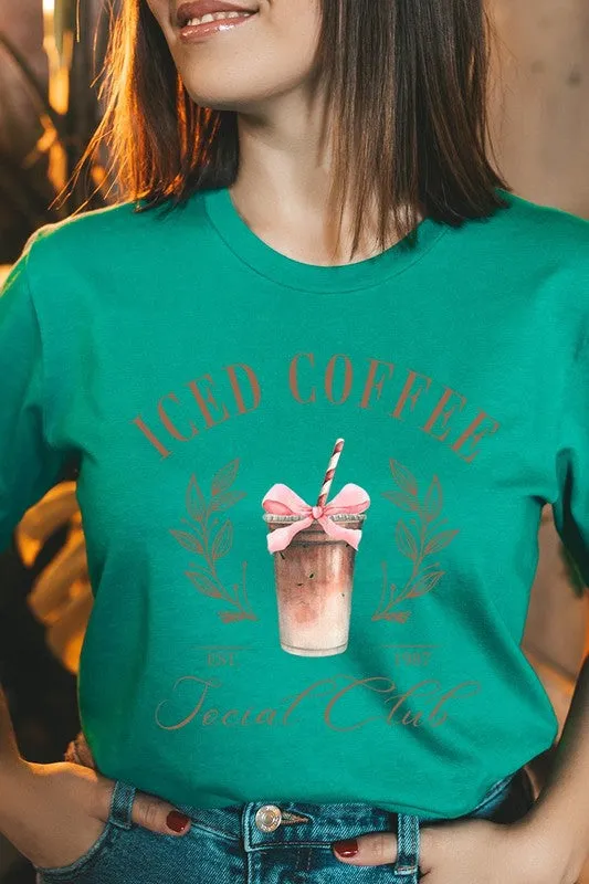 Iced Coffee Social Club Graphic T Shirts