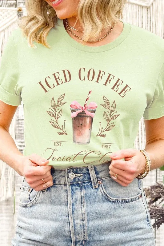 Iced Coffee Social Club Graphic T Shirts