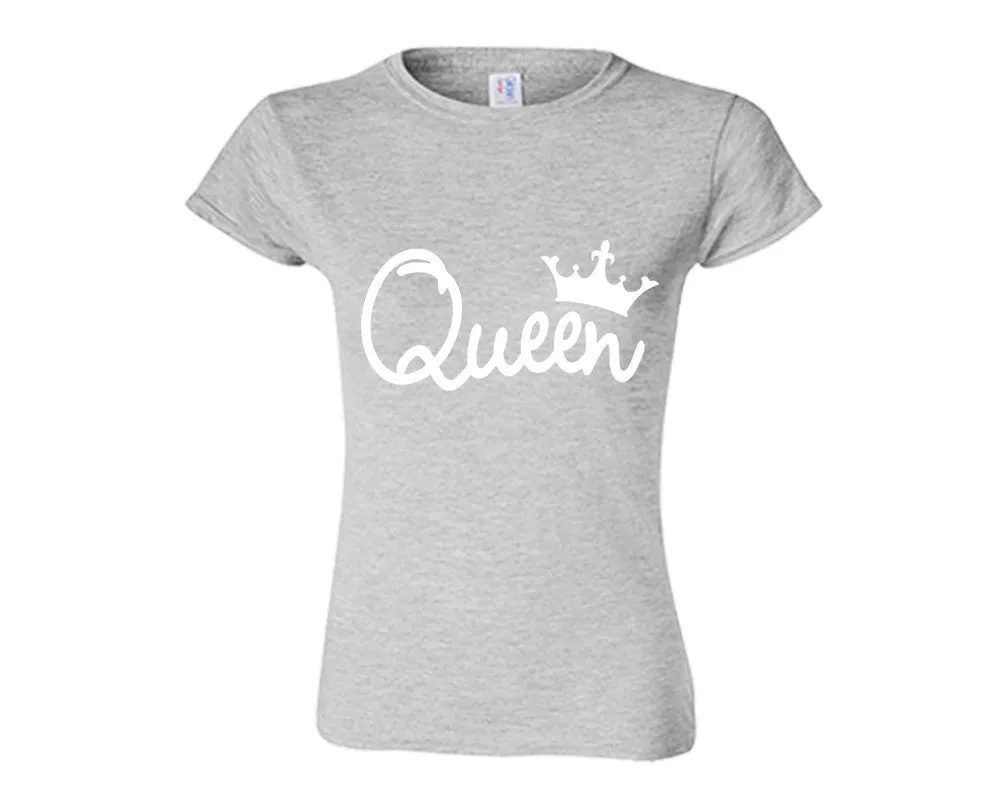 King and Queen Couple Shirts and Jogger Pants, Top & Bottom Sets