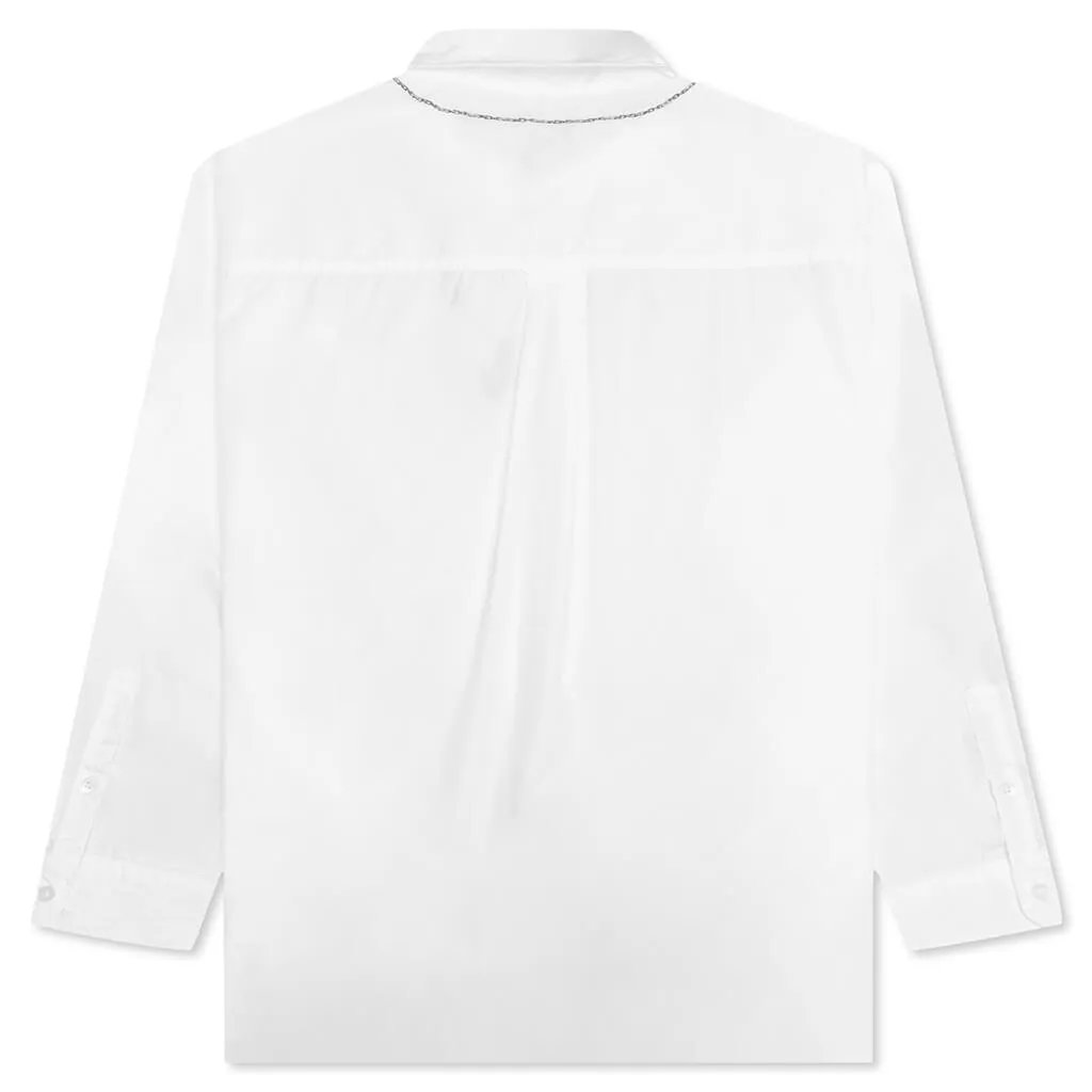 Medal SH L/S CO Shirts - White