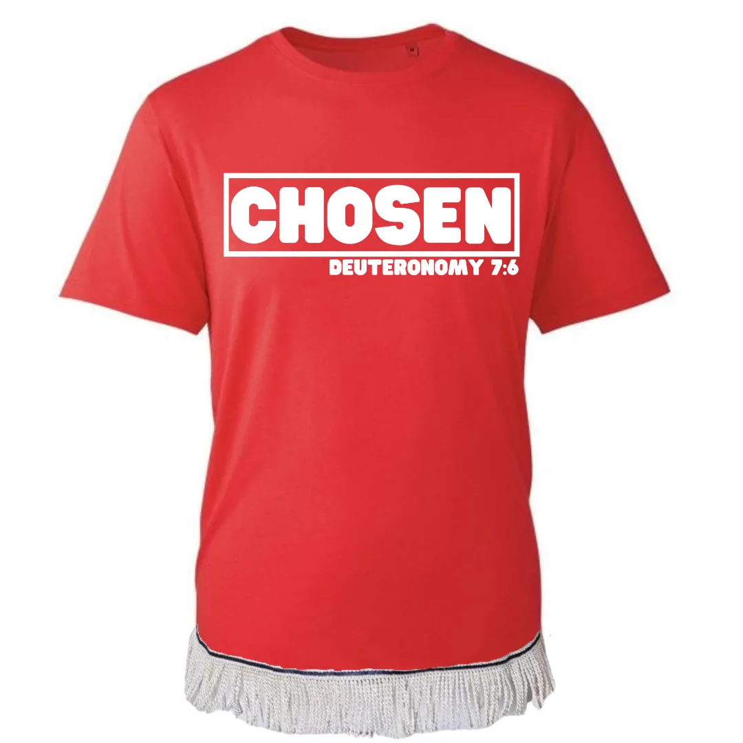 Men's CHOSEN Fringed T-Shirts Bundle