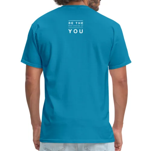 Mens T-Shirts, Be The Best Version of You Graphic Style Shirt