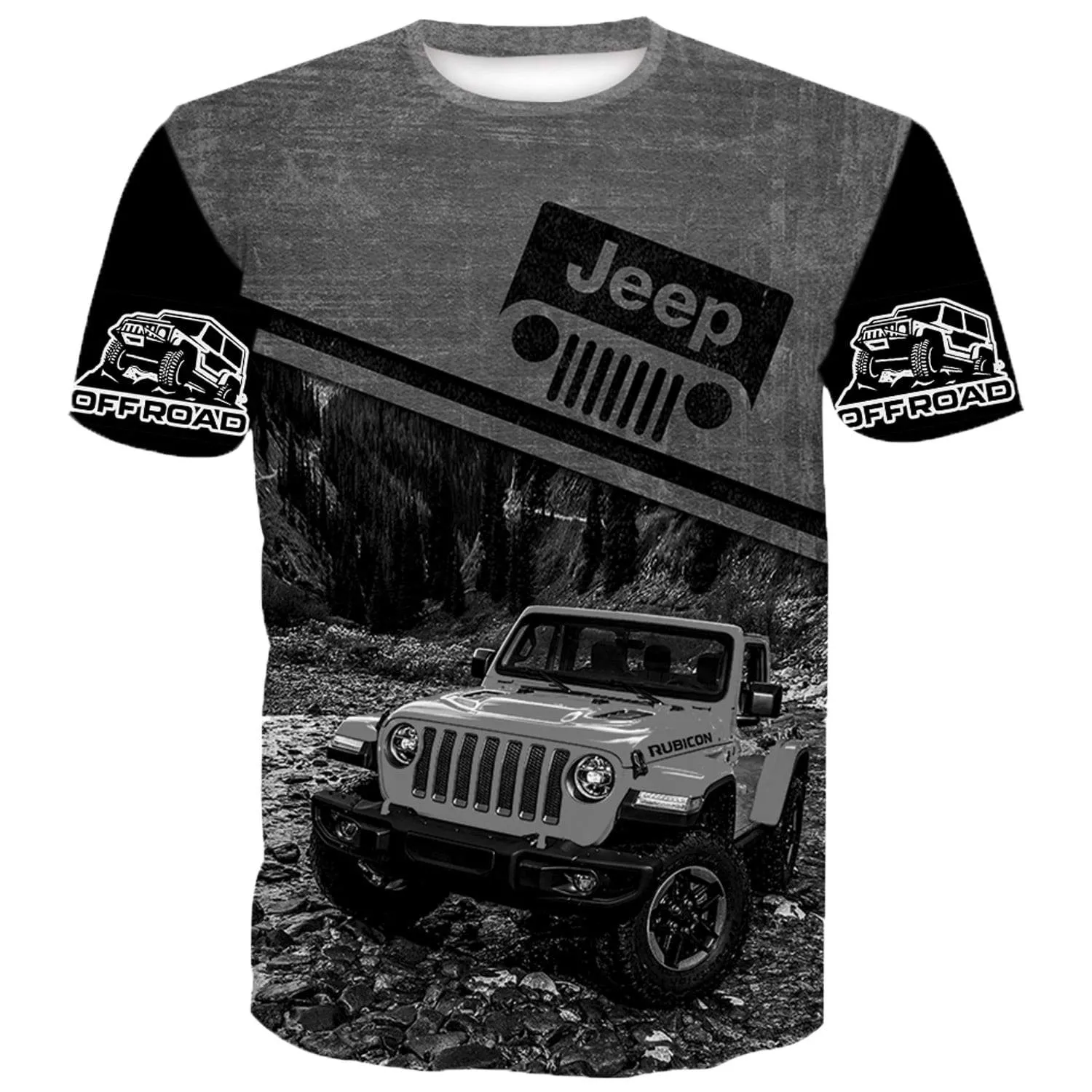 Off Road Jeep - Kid's T-Shirts (Multiple Colors)