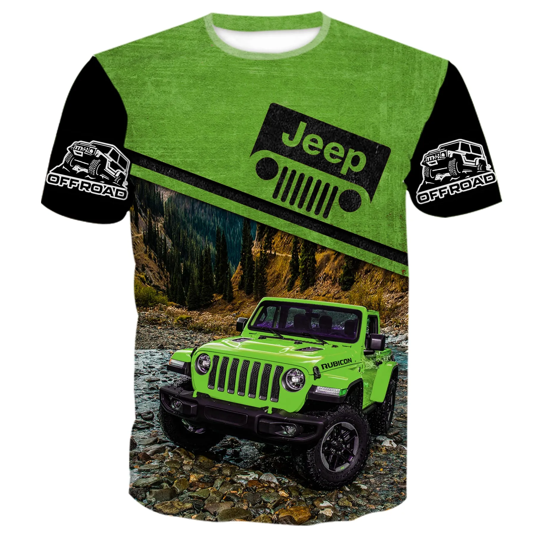 Off Road Jeep - Kid's T-Shirts (Multiple Colors)