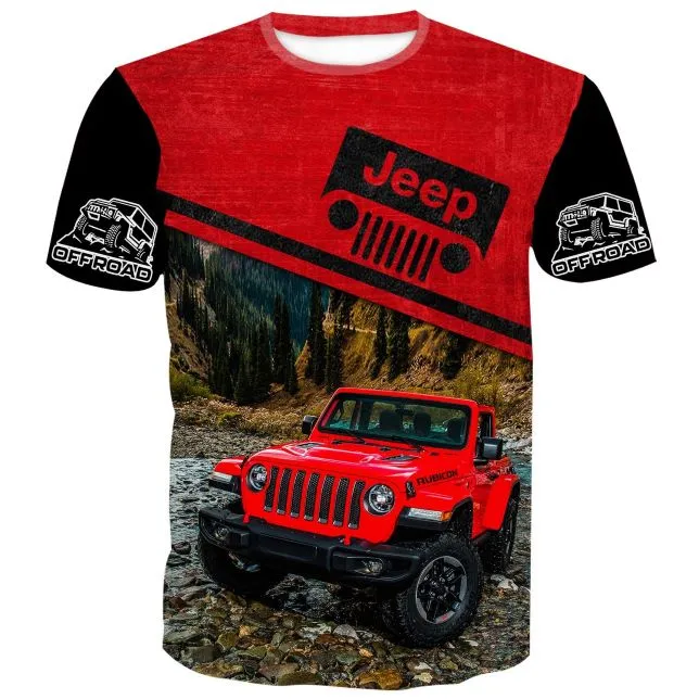 Off Road Jeep - Kid's T-Shirts (Multiple Colors)