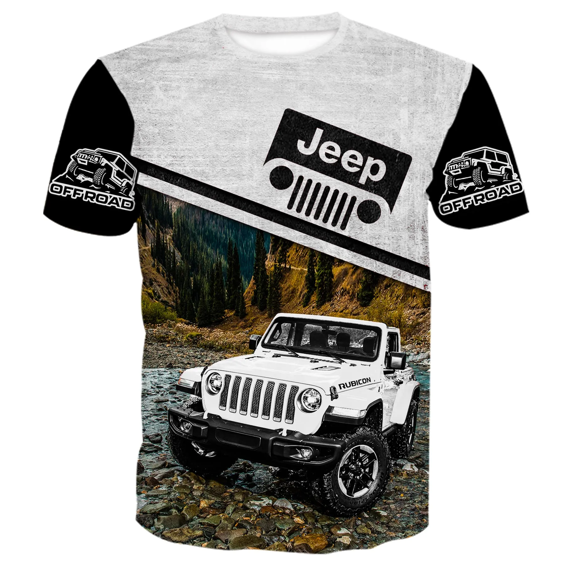 Off Road Jeep - Kid's T-Shirts (Multiple Colors)