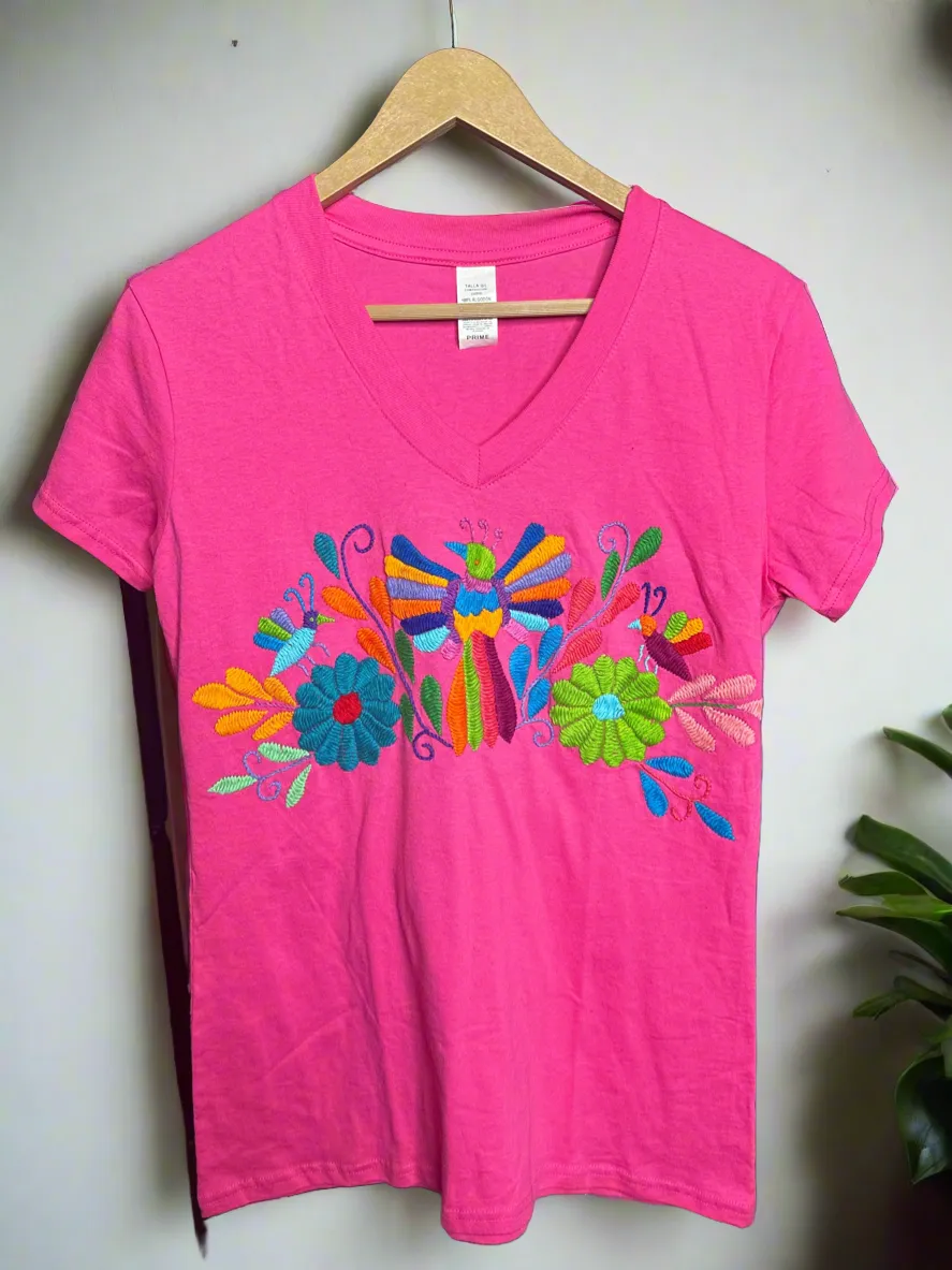 Otomi T-shirt / pink