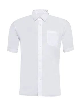 Pack of 2 Boys White Short Sleeve Shirts