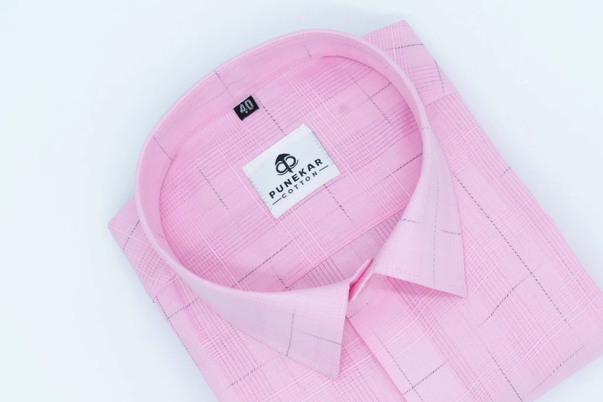 Pink Color Pure Cotton Shirts For Men