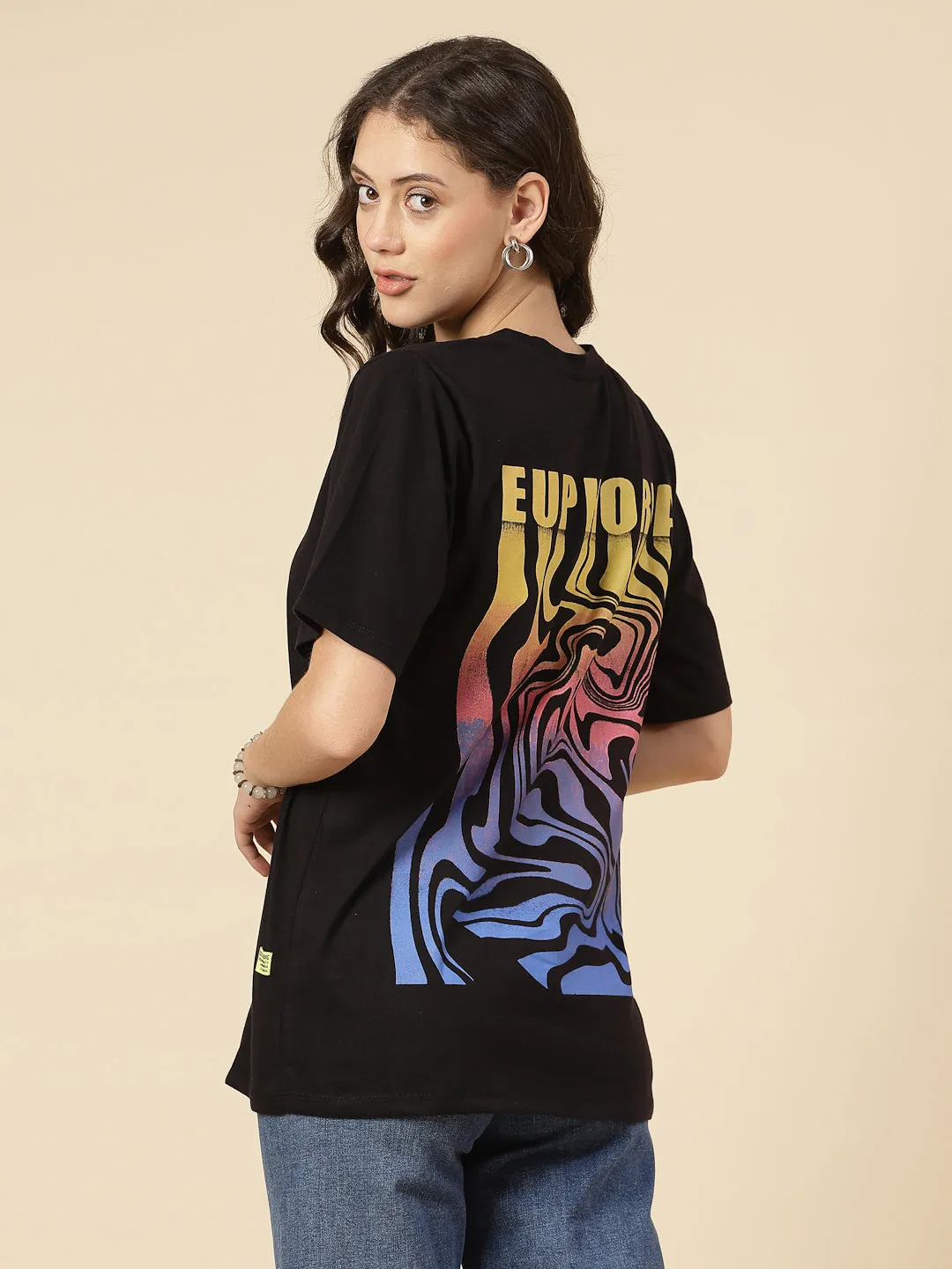 Print Perfection Oversized Jersey T-shirts