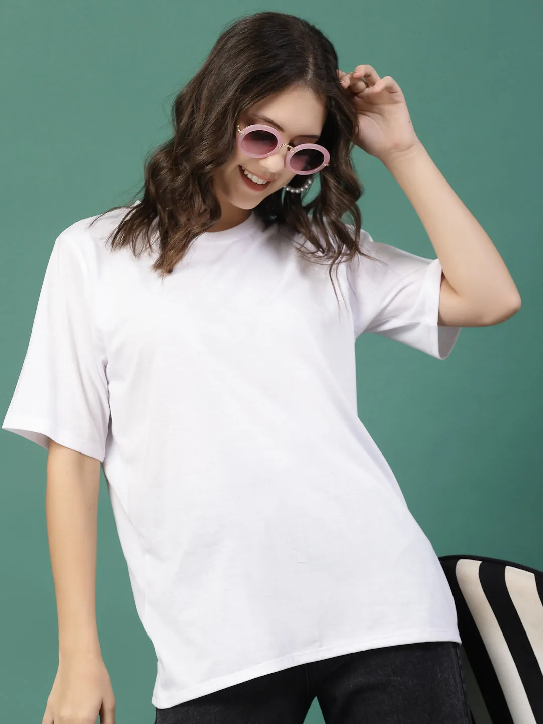 Print Perfection Oversized Jersey T-shirts