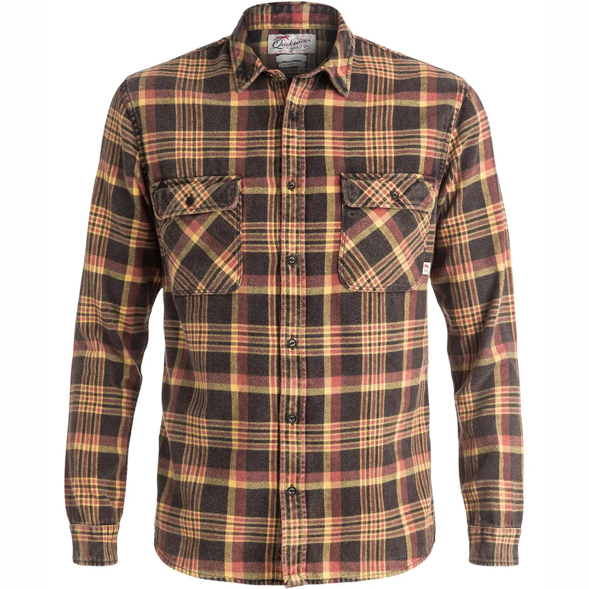 Quiksilver Best Tang Men's Button Up Long-Sleeve Shirts (Brand New)