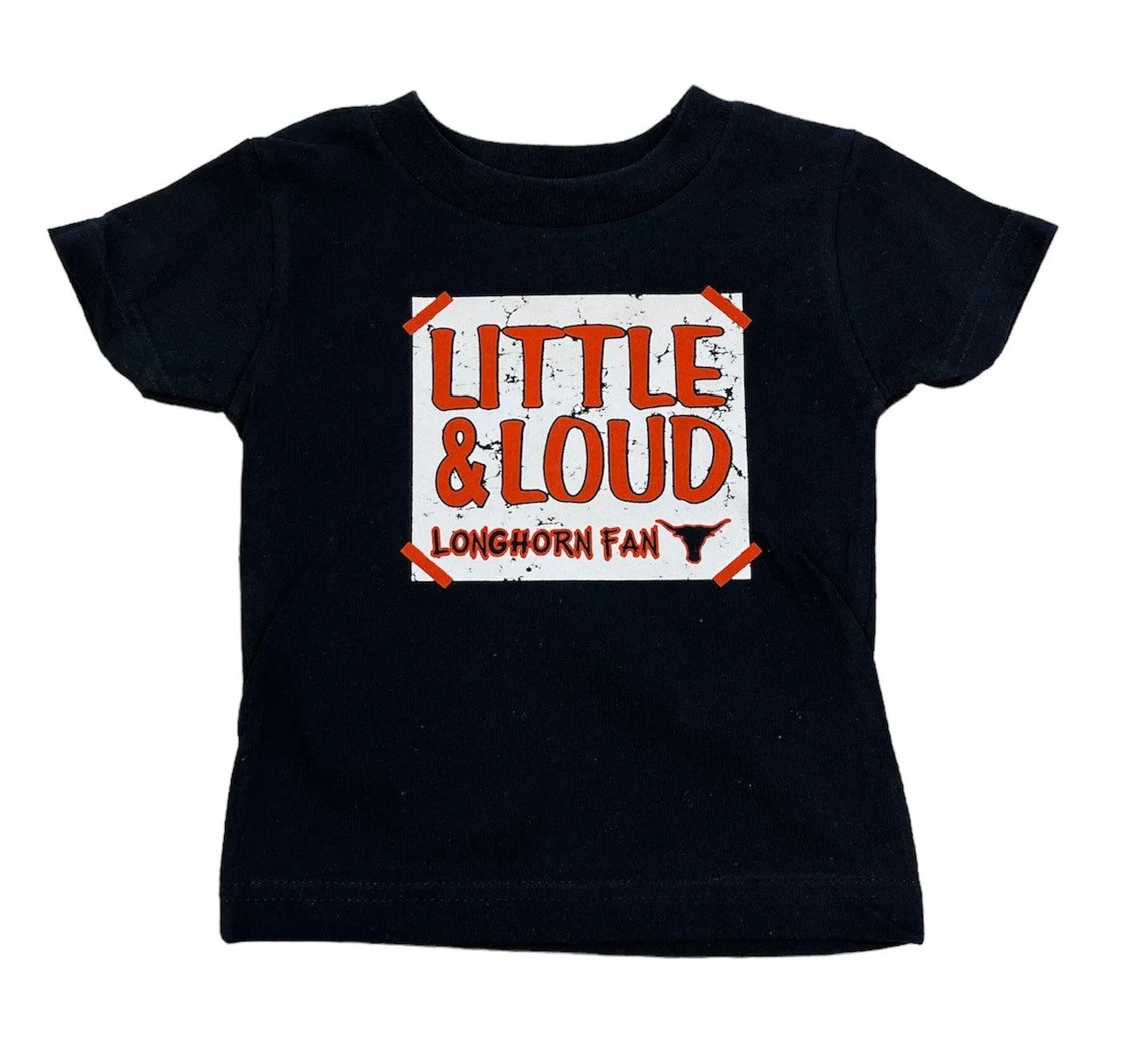 "LITTLE & LOUD" Infant Longhorn T-Shirts