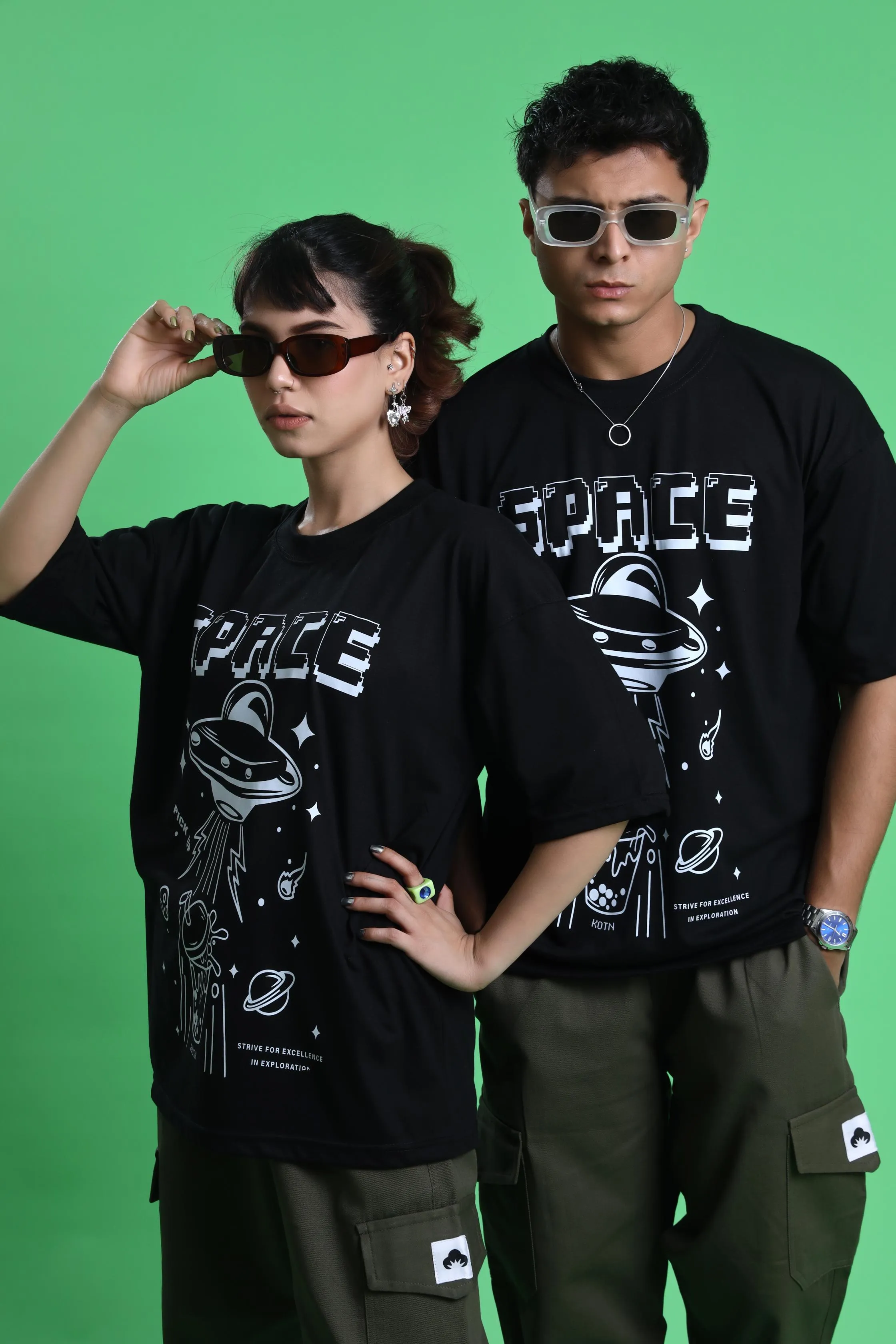 SPACE OVERSIZED T-SHIRT