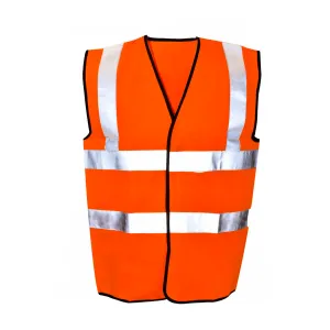 Step Ahead Hi Visibility Safety Waistcoat Vest