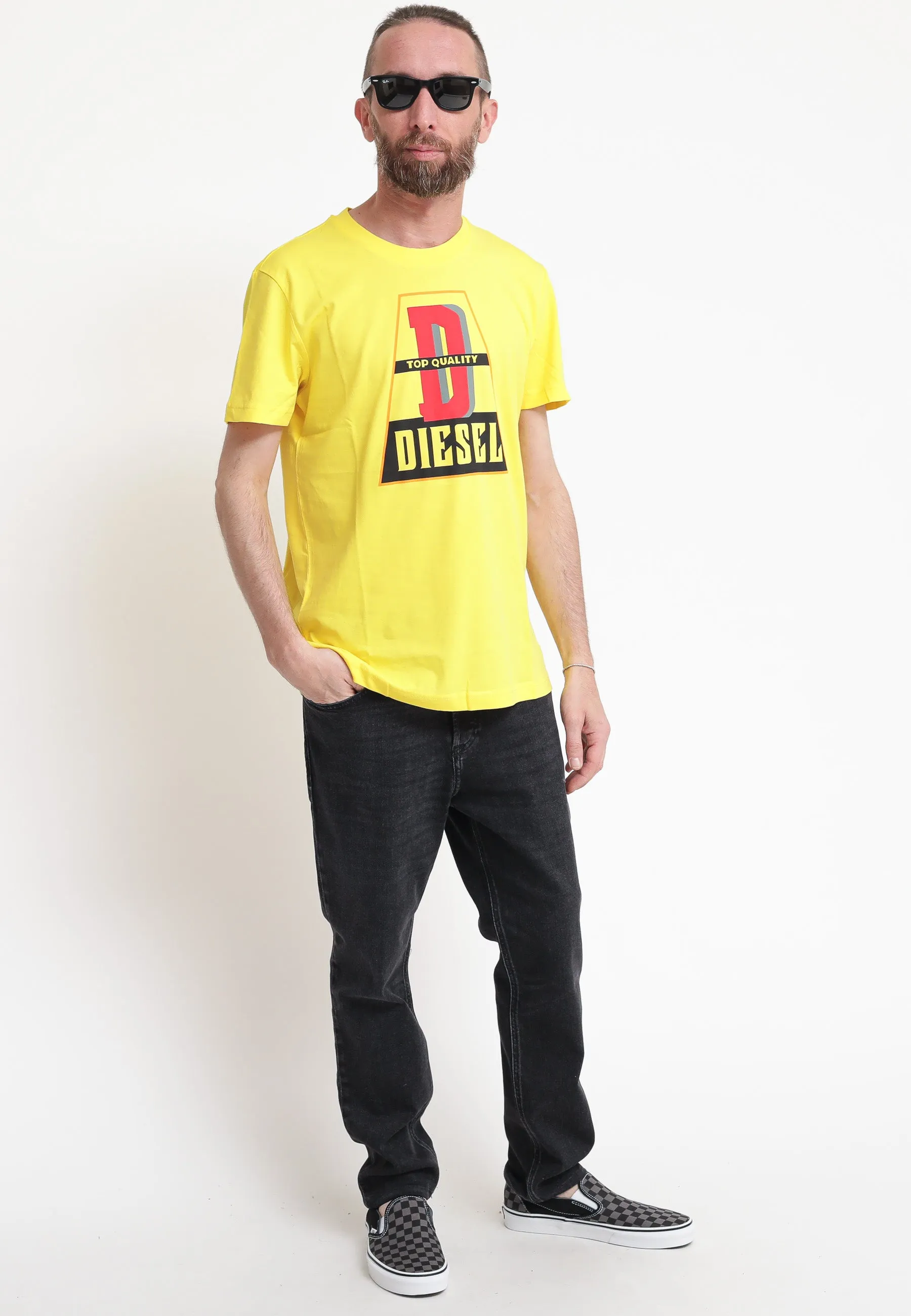 T-Diegor K61 T-Shirt - Yellow