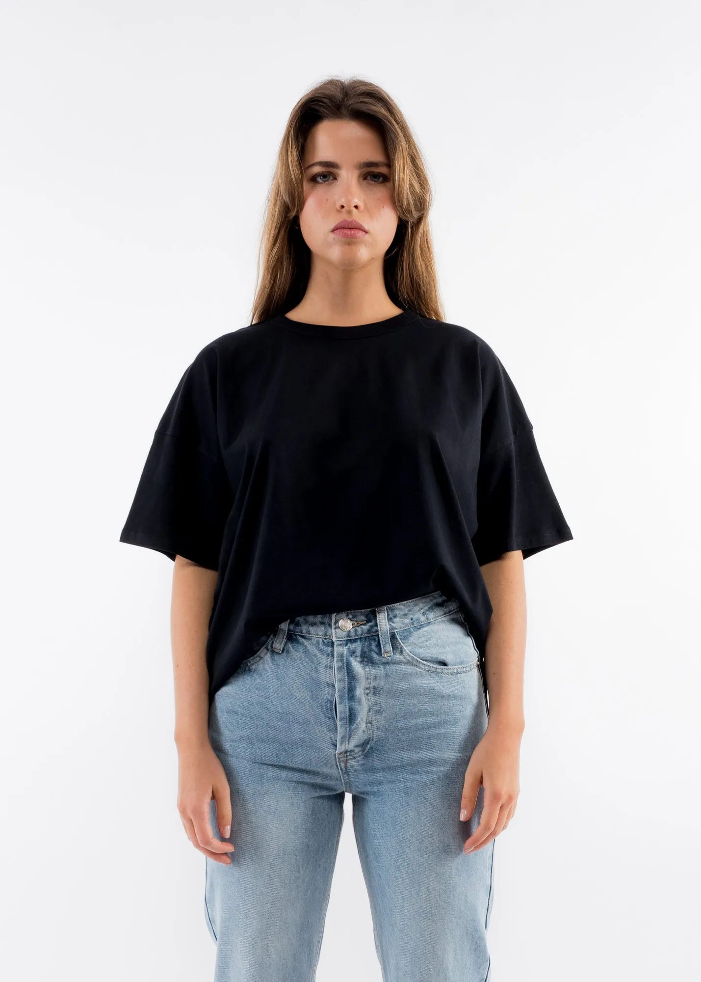 T-shirt oversize asimmetrica