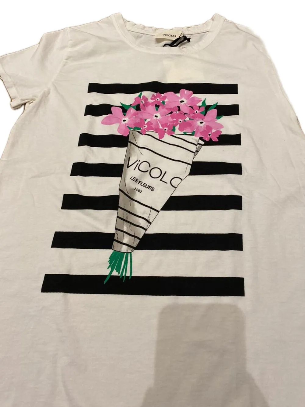 T-shirt Stampa Fiori