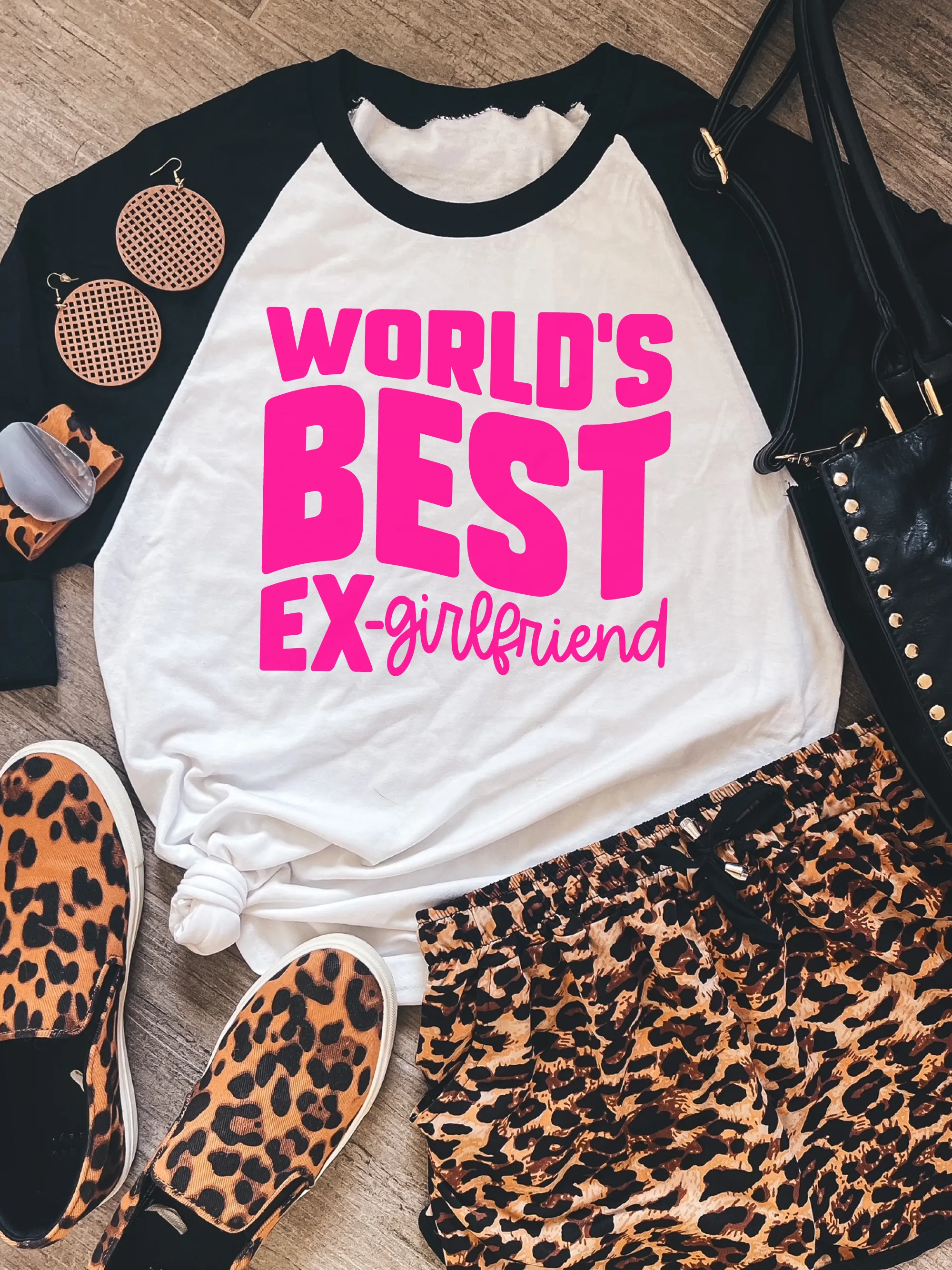 World's Best Ex-girlfriend ~ Unisex T-shirts, Sweatshirts, Raglans and Tank Tops Relaxed Fit Printed In The USA